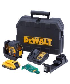 DeWalt DCLE34021D1 18V Akkus Vonallézer 2Ah Akkuval, Töltővel és Kofferrel