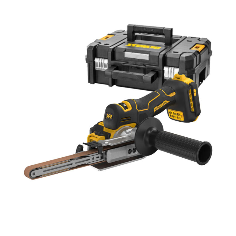 DeWalt DCM200NT 18V Akkus Szalagcsiszoló TSTAK Kofferrel