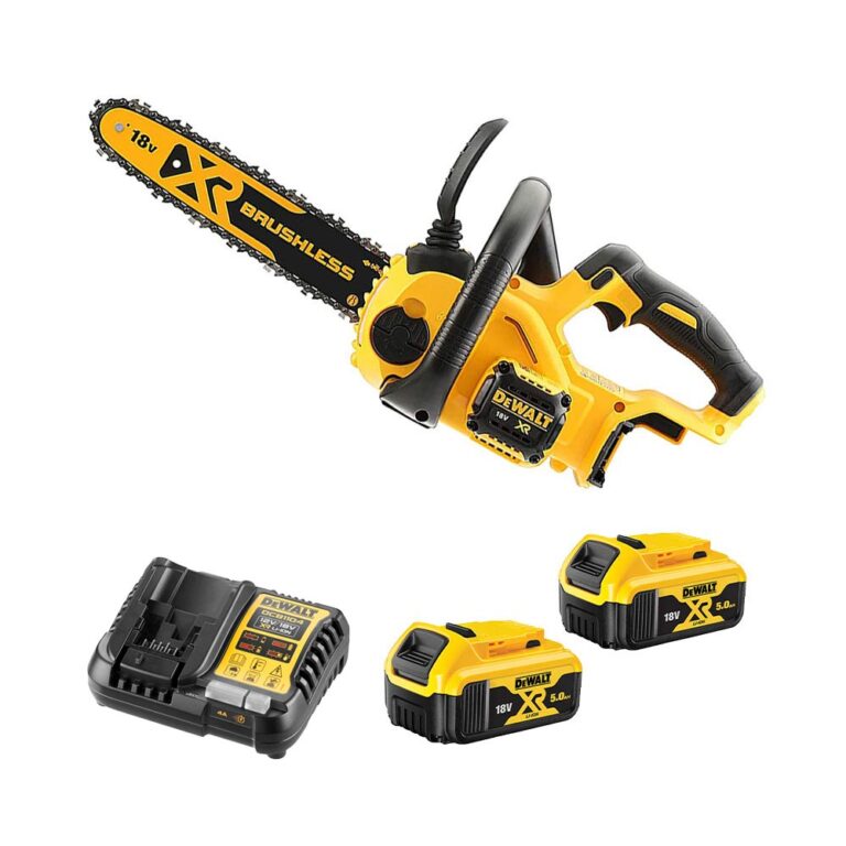 DeWalt DCM565P2 18V Akkus Láncfűrész 30cm, 2x 5Ah akkuval és töltővel