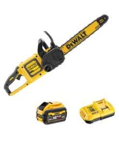 DeWalt DCM575X1-QW 54V XR FLEXVOLT Akkus Láncfűrész 40 cm, 9 Ah Akkuval és Töltővel