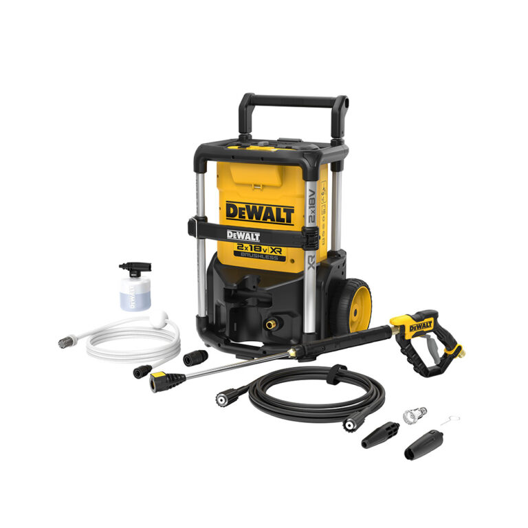 DeWalt DCMPW1600N 2x 18V Akkus Magasnyomású Mosó, Kefe Nélküli