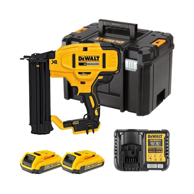 DeWalt DCN680D2 Akkus Szögbelövő 18V, 15-54 mm, 2x 2Ah Akkuval és Kofferrel