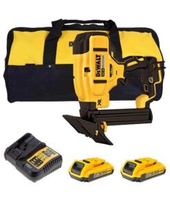 DeWalt DCN682D2 18V Akkus Padlóburkoló Tűzőgép, 12-38 mm, 2x 2Ah Akkuval és Töltővel