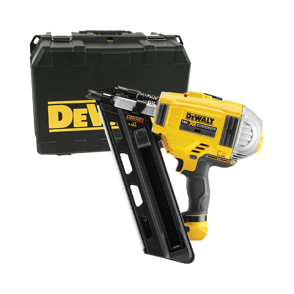 DeWalt DCN695NT 18V Kétfokozatú Akkus Szögbelövő 90mm, Szénkefe Nélküli DeWalt DCN695NT 18V Kétfokozatú Akkus Szögbelövő 90mm, Szénkefe Nélküli