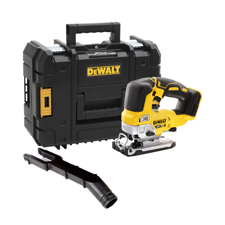 DeWalt DCS334NT 18V Akkus Kefe Nélküli Szúrófűrész TSTAK Kofferrel