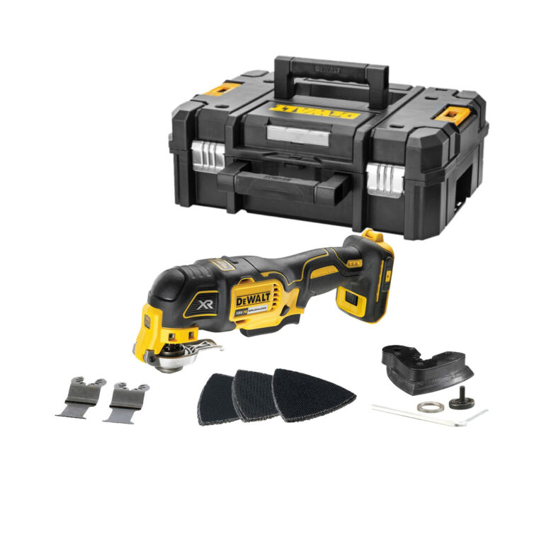 DeWalt DCS356NT-XJ 18V Akkus Multiszerszám Készlet, Kofferrel