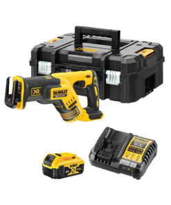 DeWalt DCS367P1 18V XR Akkus Orrfűrész 5,0 Ah akkuval és töltővel, TSTAK kofferben