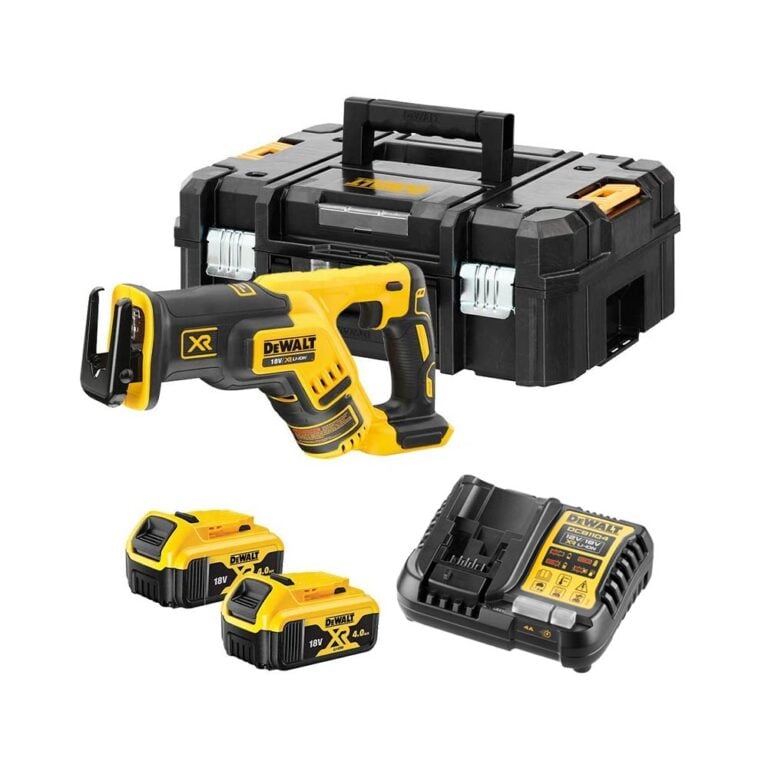 DeWalt DCS367P2 18V XR Akkus Szablyafűrész 2x 5,0 Ah akkuval és töltővel