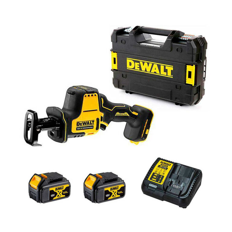 DeWalt DCS369M2 18V XR Akkus Orrfűrész 2x 4Ah Akkuval és TSTAK Kofferrel