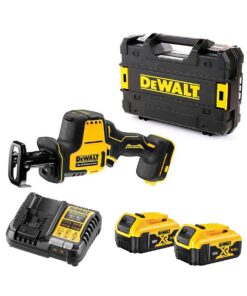 DeWalt DCS369P2 18V XR Akkumulátoros Szablyafűrész 2x 5Ah Akkuval és TSTAK Kofferrel