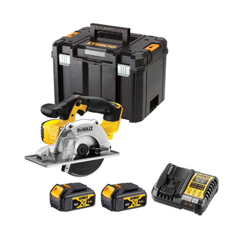 DeWalt DCS373M2 18V Akkus Fémkörfűrész 2x 4 Ah Akkuval és Kofferrel