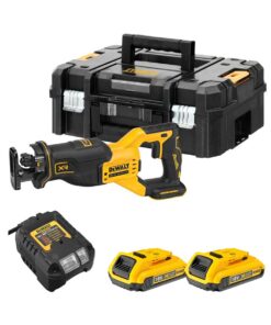 DeWalt DCS382D2 18V Akkus Orrfűrész 2x 2,0 Ah Akkuval és Kofferrel