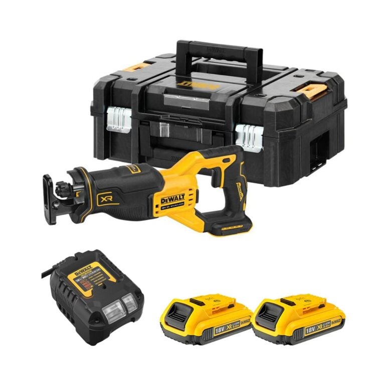 DeWalt DCS382D2 18V Akkus Orrfűrész 2x 2,0 Ah Akkuval és Kofferrel