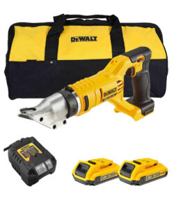 DeWalt DCS491D2 18V Akkus Lemezvágó Olló, 2x 2Ah Akkuval és Töltővel