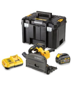 DeWalt DCS520T2-QW 54V XR FLEXVOLT Akkus Merülőfűrész 2x 6 Ah Akkuval, Töltővel és Kofferrel