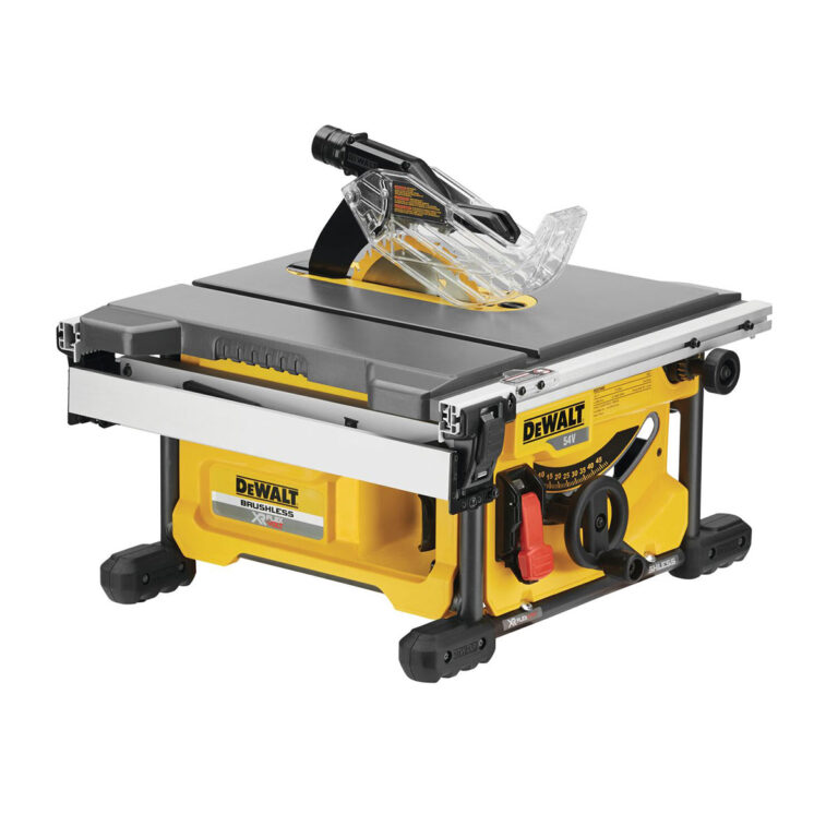 DeWalt DCS7485N 54V XR FLEXVOLT Akkus Asztali Körfűrész 210 mm (Gép, Akku és Töltő Nélkül)