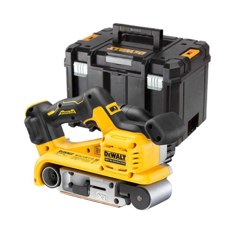 DeWalt DCW220NT-XJ 18V Akkus Szalagcsiszoló TSTAK Kofferrel