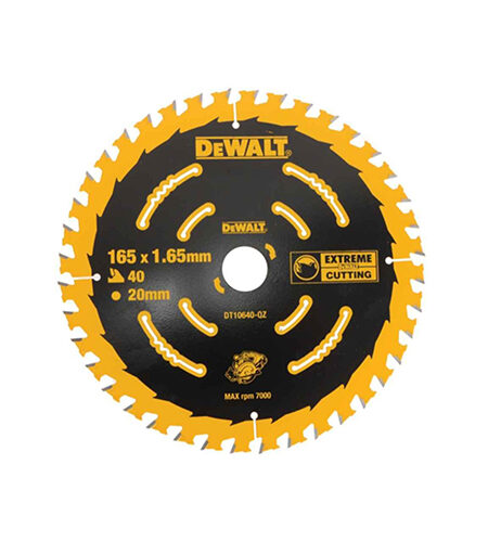DeWalt DT10640-QZ Extreme Körfűrészlap 165 mm, 40 fog