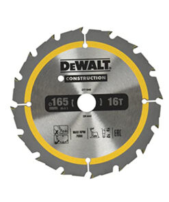 DeWalt DT1948 Építőipari Körfűrészlap 165 mm x 20 mm, 16T
