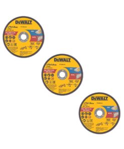 DeWalt DT20592 Vágótárcsa 76x1,6x9,5 mm Inox/Fém, 3 db-os szett