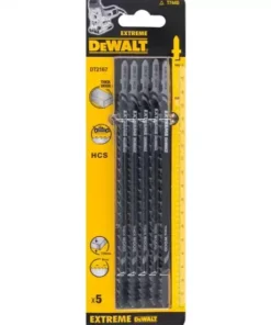 DeWalt DT2167 Szúrófűrészlap Fa Vágásához, 180mm, Durva, 5 db
