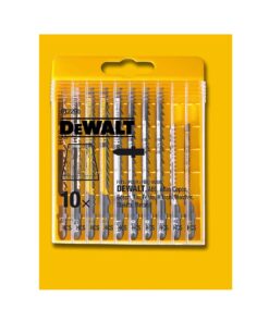 DeWalt DT2290 Dekopírfűrész lap készlet, 10 részes, fához