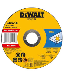 DeWalt DT3507 Vágókorong Rozsdamentes Acélhoz, 125x1.0mm