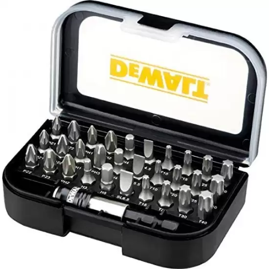DeWalt DT7944TS 31 részes torziós bitkészlet adapterrel