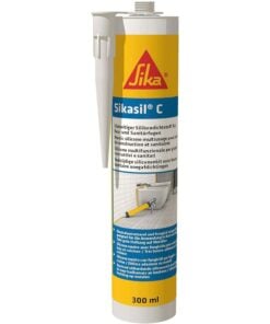 Sika Sanisil Szaniter Szilikon Tömítőanyag, Fehér, Penészgátló