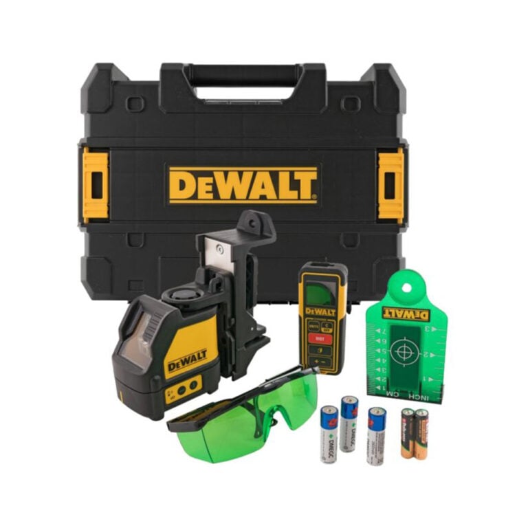 DeWalt DW088CG-XJ Zöld Keresztlézer + DW099E Lézeres Távmérő Szett