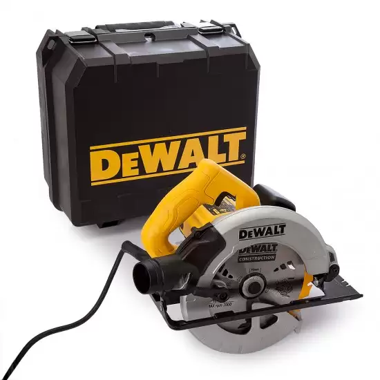 DeWalt DWE560K Kompakt Körfűrész 65 mm Vágásmélységgel + Koffer