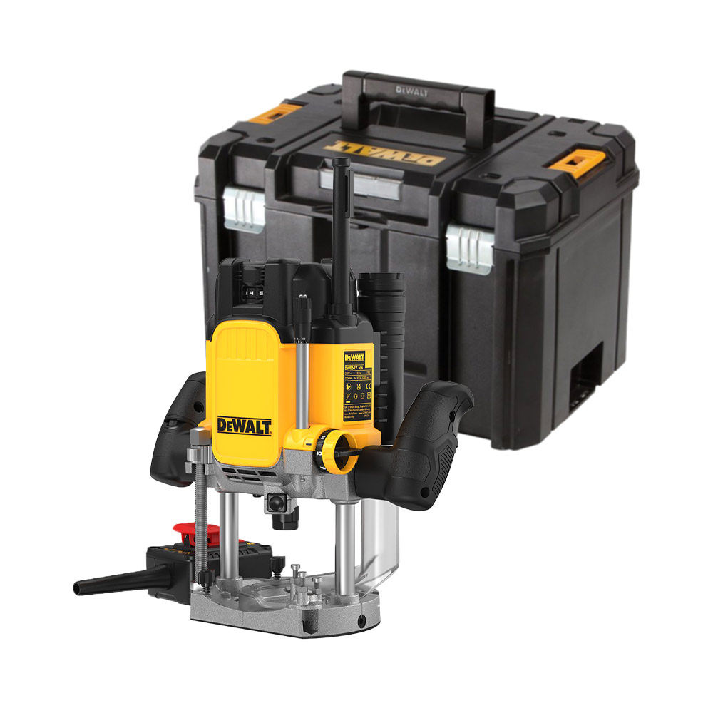 DeWalt DWE627KT-QS 2300W felsőmaró TSTAK dobozban DeWalt DWE627KT-QS 2300W felsőmaró TSTAK dobozban