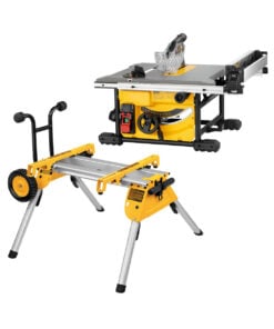 DeWalt DWE7485-QS asztali körfűrész DE7400 állvánnyal