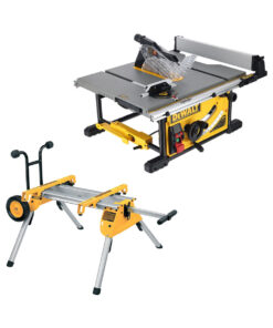 DeWalt DWE7492-QS Asztali Körfűrész 250 mm Gurulós Állvánnyal (DE7400)
