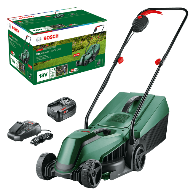 Bosch EasyMower 18V-32-200 Akkus Fűnyíró, 18V, 32 cm Bosch EasyMower 18V-32-200 Akkus Fűnyíró, 18V, 32 cm