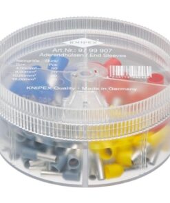 Knipex 97 99 907 Szigetelt Érvéghüvely Készlet Adagoló Dobozban