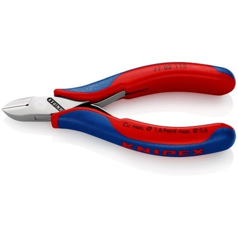Knipex Elektronikai Oldalcsípő Fogó 115 mm, 77 02 115 Knipex Elektronikai Oldalcsípő Fogó 115 mm, 77 02 115