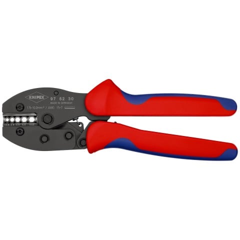 Knipex KNIP97 52 30 Szigeteletlen Érvéghüvely Préselő Fogó 1,5-10 mm²