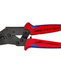 Knipex 97 52 14 Kábel saruzó fogó szigetelés nélküli sarukhoz 0,1-1,5 mm²
