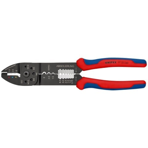 Knipex Kábel Saruzó Fogó Szigetelt és Szigeteletlen Sarukhoz 1,5-6 mm²