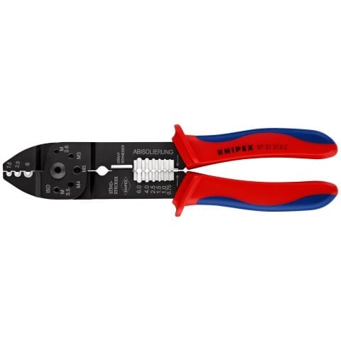Knipex Szigeteletlen Kábelsaruzó Fogó 0,5-6mm²