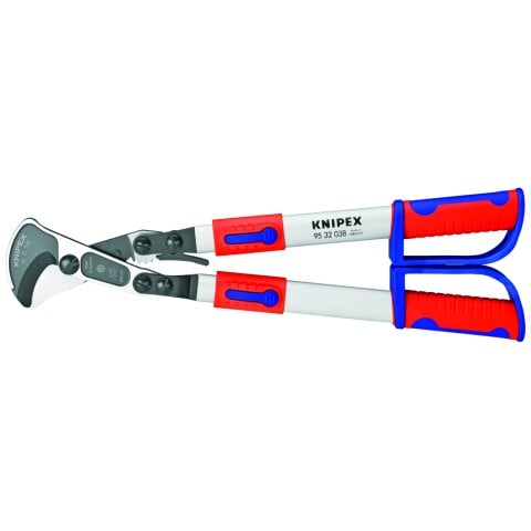 Knipex teleszkópos kábelvágó olló 280 mm² / Ø 38 mm, 570-770 mm