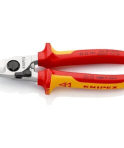 Knipex VDE Kábelvágó Olló, 165 mm, 50mm²
