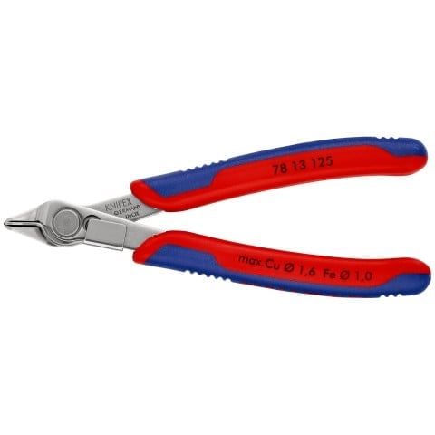 Knipex 78 13 125 Elektronikai Oldalcsípő Fogó, 125 mm