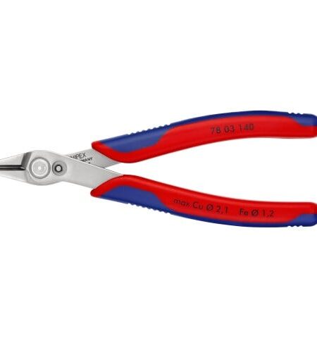 Knipex 78 03 140 Elektronikai Oldalcsípő Fogó, 140 mm, INOX