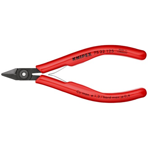 Knipex Elektronikai Oldalcsípő Fogó 125 mm