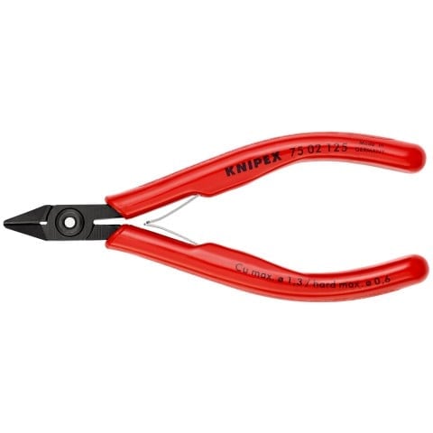 Knipex Elektronikai Oldalcsípő Fogó, 125 mm