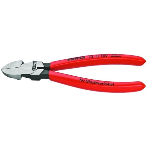 Knipex Optikai Kábel Vágó Oldalcsípő Fogó 160mm