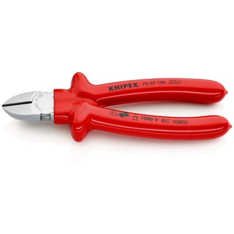Knipex 1000V VDE Oldalcsípő Fogó 180 mm
