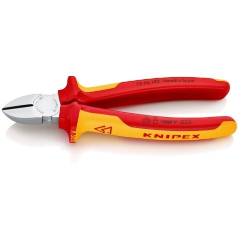 Knipex oldalcsípő fogó 180 mm 1000V